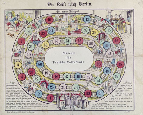 Reise nach Berlin. Ein Würfelspiel